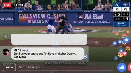 Blue Jays games shown on Facebook only could be a sign of things to come