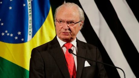 King Carl XVI Gustaf of Sweden is shown in a 2017 photo. Sweden's king said Wednesday, April 18, 2018 he wants to change the statutes of the Swedish Academy, which awards the Nobel Literature Prize each year, to allow board members to resign even though they are appointed for life. Sweden Nobel