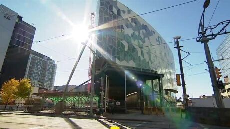 The new Calgary Central Library is nearing completion and set to open in November 2018. Calgary Central Library