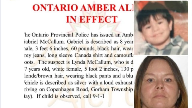 Ontario boy subject of Amber Alert found safe