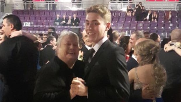 Grandma gets ride to grad, thanks to staff at personal care home | CBC News
