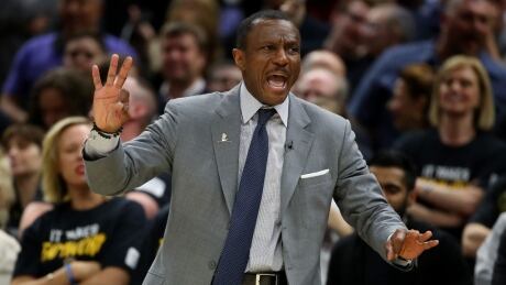 Former Toronto Raptors head coach Dwane Casey is among the finalists for NBA coach of the year. Toronto fired Casey earlier this month after another early post-season exit. casey-dwane