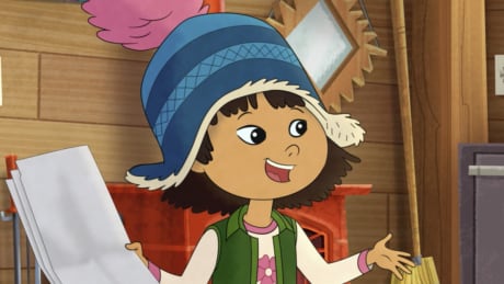 Still from a PBS animated series, 'Molly of Denali', set to debut in 2019. Molly of Denali