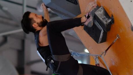 Jason Holowach embraces the uphill battle of sport climbing