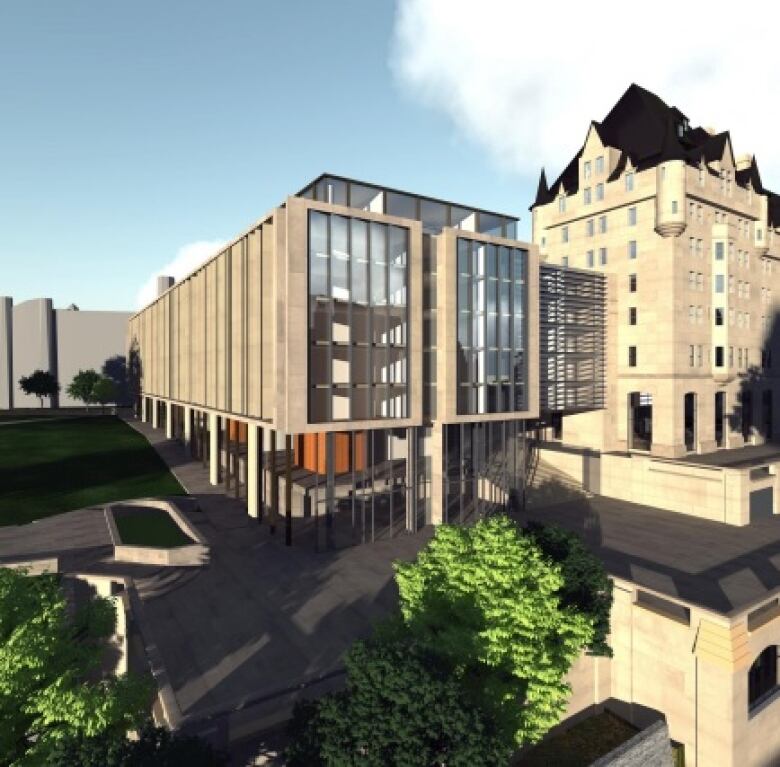 Architects Take Another Stab At Chateau Laurier Revamp Cbc News