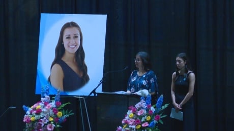 A memorial was held for New Westminster teen Olivia Malcolm on June 10, 2018. Olivia Malcom memorial 10 June 2018