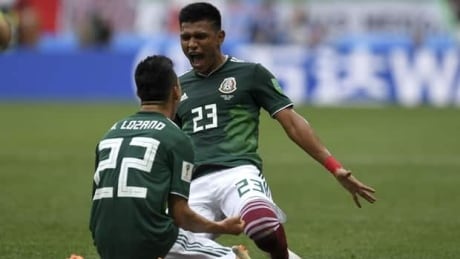 Mexico upset the defending champion Germans, Serbia shut out Costa Rica 1-0 and Switzerland held Brazil to a draw. FIFA World Cup Wrap: June 17