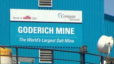 Goderich salt mine