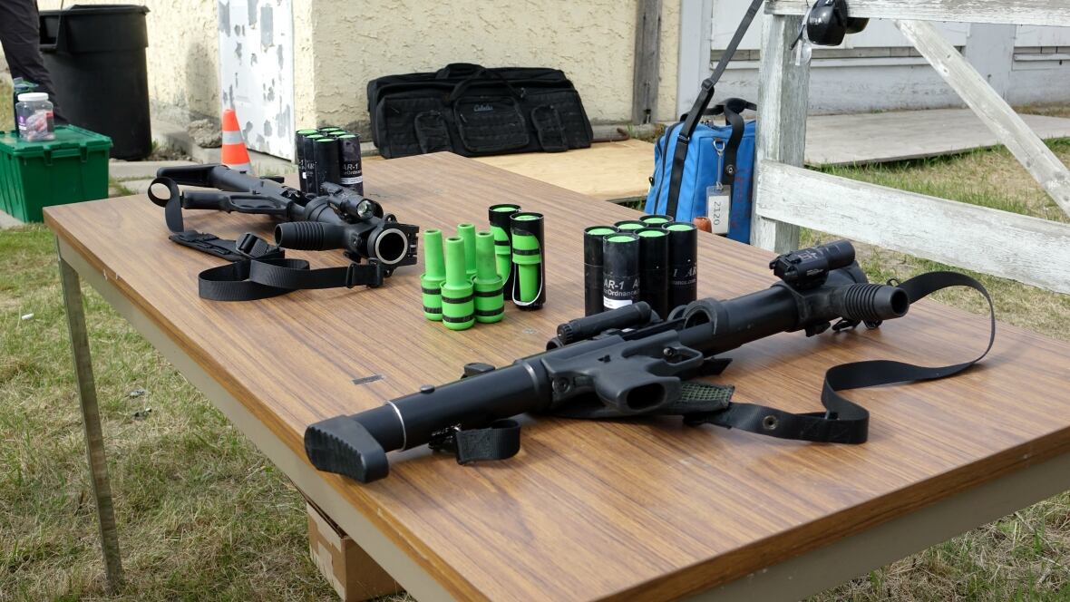 Calgary police add lesslethal weapons to officers' arsenal CBC News