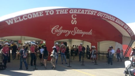 Calgary Stampede entrance 2018