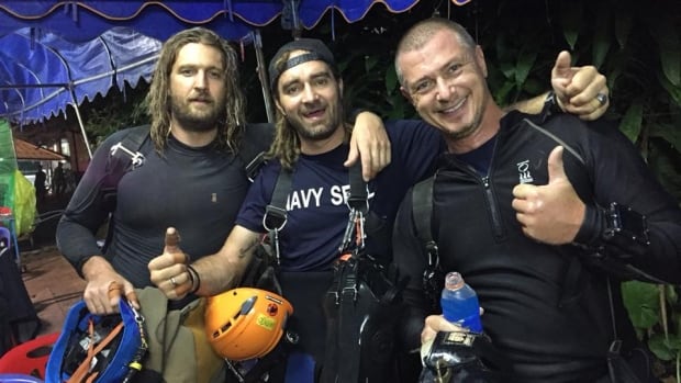 'You can't see anything': B.C. diver describes dramatic Thai cave rescue | CBC News