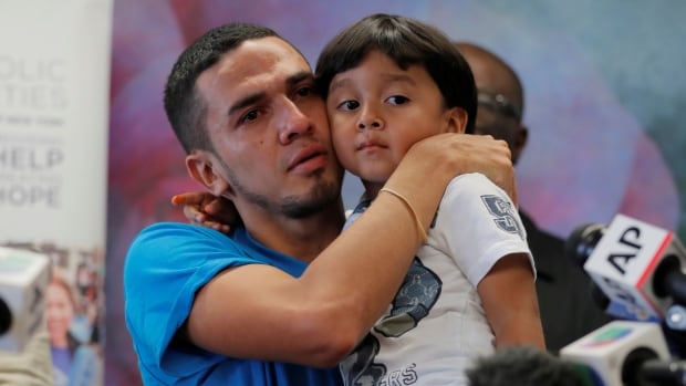 Trump says 57 children reunited with parents, but dozens others weren't because of safety issues | CBC News