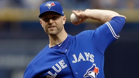 J.A. Happ has a 10-6 record and 4.29 earned-run average in 19 starts for the Blue Jays this season, but he will likely be on the move ahead of the July 31 non-waiver trade deadline. Boston has a rotation need but would the Red Sox deal with their division rivals? happ-ja-180613-1180
