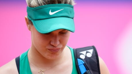 Injury forces Eugenie Bouchard out of Swiss Open semis