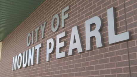 The City of Mount Pearl town hall sign. mount pearl