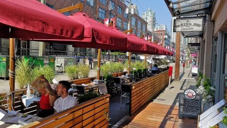 Summer heat sparks big demand for Vancouver's patio pilot project