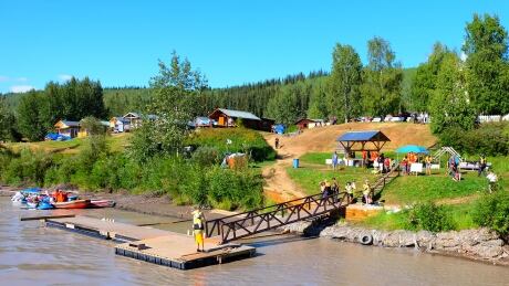 About a thousand people were fed, entertained and enlightened at the Moosehide Gathering. Moosehide