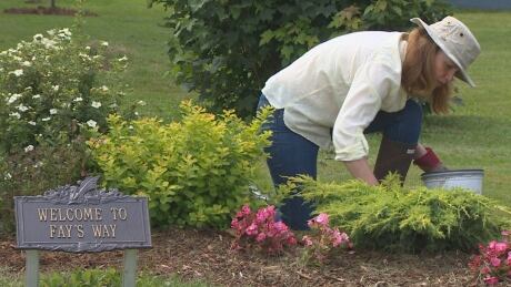 This St. John's pathway is a memorial to Fabian O'Dea who many knew as "Fay." He died in February 2017. His daughter, Shannon O'Dea Dawson looks after it. fay's-way-path