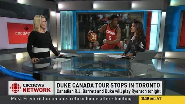 Signa Butler discusses all the buzz around the newest Canadian basketball star in the making, R.J. Barrett. Signa Butler sets up R.J. Barrett's Canadian tour