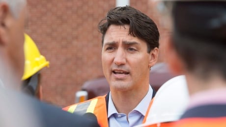 Prime Minister Justin Trudeau says Conservatives are promoting the "politics of division." Que Trudeau 20180815