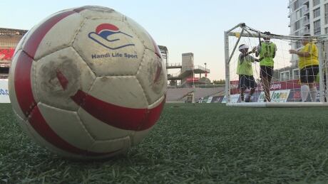 Organizers with Ottawa Blind Soccer hope more players and volunteers will join so the sport can grow and teams can play competitively. blind soccer