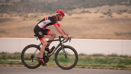 Sean Green only got to complete two of three races at the Super League Triathlon in Penticton,B.C., this weekend. Sean Green
