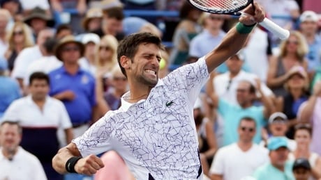 Novak Djokovic, above, defeated Roger Federer 6-4, 6-4 on Sunday afternoon in the men's final at the Western & Southern Open championship. novak-djokovic