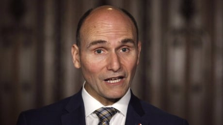 Social Development Minister Jean-Yves Duclos speaks at a press conference on Parliament Hill in Ottawa on Friday, May 25, 2018. Seasonal Workers EI 20180820