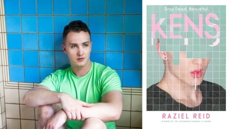 Raziel Reid (above) is the author of new teen novel Kens. Kens by Raziel Reid