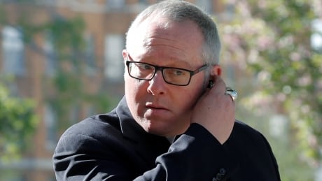Former Trump campaign official Michael Caputo arrives to be interviewed by U.S. Senate Intelligence Committee staff members in their offices on Capitol Hill in Washington, U.S. May 1, 2018. REUTERS/Jonathan Ernst - RC1D6A08C710 USA-TRUMP/RUSSIA