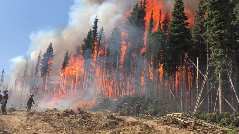 2018 Now Worst Fire Season On Record As B C Extends State Of Emergency Cbc News