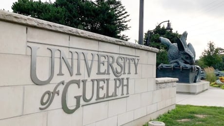 University of Guelph gryphon sign