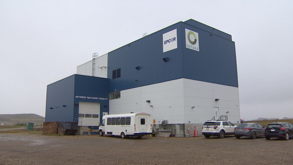 New Edmonton plant makes fertilizer from waste water CBC News