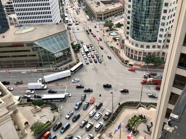 Once the possibility of opening Portage and Main became real, support