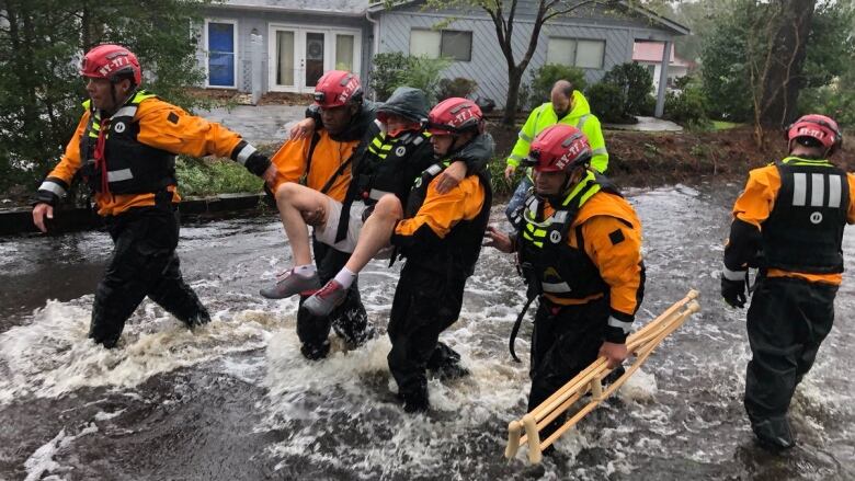 'It Looks Like a Battlefield': Man Trapped in Home By Florence Speaks With 'Fox & Friends'