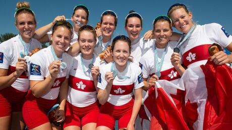Canada's women's eight made it back-to-back silver medals at the rowing world championships on Sunday, stopping the clock in six minutes 3.05 seconds in Plovdiv, Bulgaria. The United States won in 6:00.97 canada-women's-rowers-180916-1180