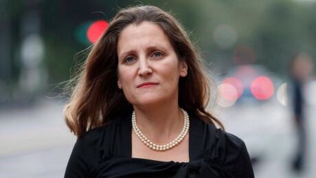 Canadian Foreign Affairs Minister Chrystia Freeland says =Chrystia Freeland