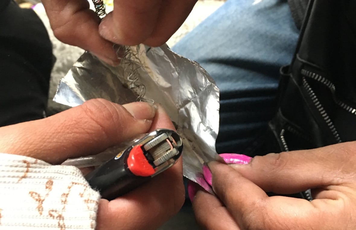 tin foil and lighter