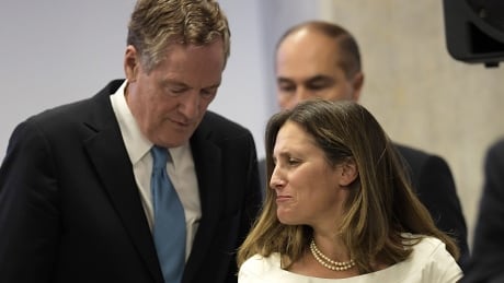 From clashes to candy, the evolution of Chrystia Freeland's relationship with her U.S. trade counterpart