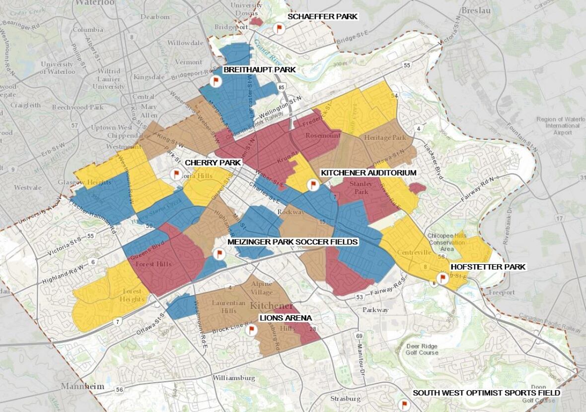 Kitchener leaf dropoff sites open this Friday CBC News