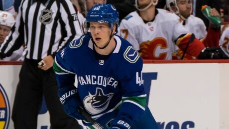 Canucks rookie Elias Pettersson is in the NHL's concussion protocol after being hit in a game Saturday against the Florida Panthers. 775220305_rxl-016.jpg