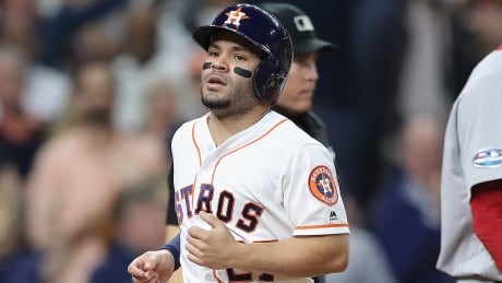 Astros second baseman Jose Altuve reportedly had surgery Friday on his right knee that had bothered him since July and forced him into a designated hitter's role in Houston's AL Championship Series loss to Boston. altuve-jose-181017-1180