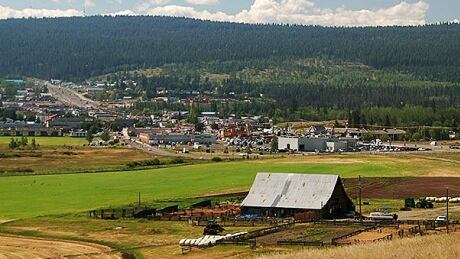 100 Mile House in central British Columbia 100 Mile House