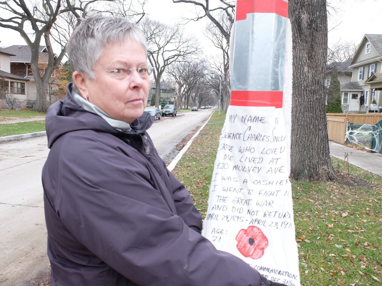 With Hundreds Of Handmade Banners Outside Their Family Homes This