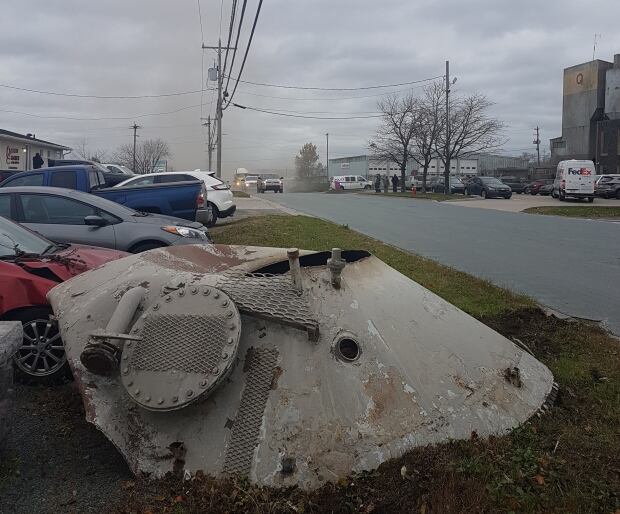 Silo explodes at Burnside Industrial Park concrete plant CBC News