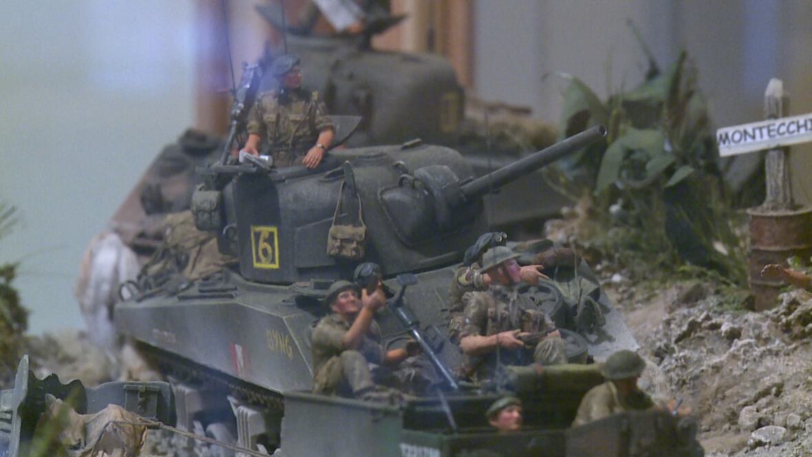'Labour of love' This diorama of a WW II battle took more than 160