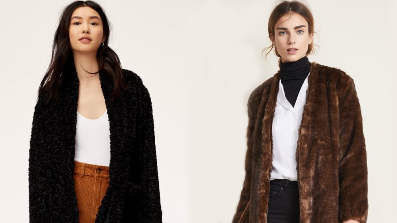 Teddy bear clearance fur coat zara