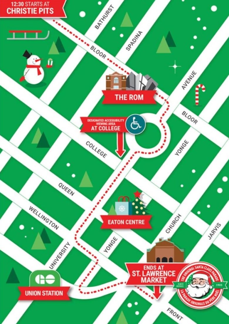 Santa Claus Parade will have visions of transit diversions dancing in your head CBC News