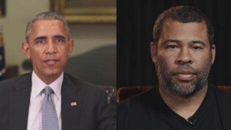 For Fifth Estate story Barack Obama/Jordan Peele