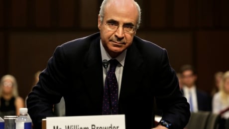 Hermitage Capital CEO William Browder is shown before testifying at a U.S. Senate committee in Washington in 2017. Browder has encountered difficulties in travelling internationally since pushing for the Magnitsky Act and Russian sanctions. USA-TRUMP/RUSSIA